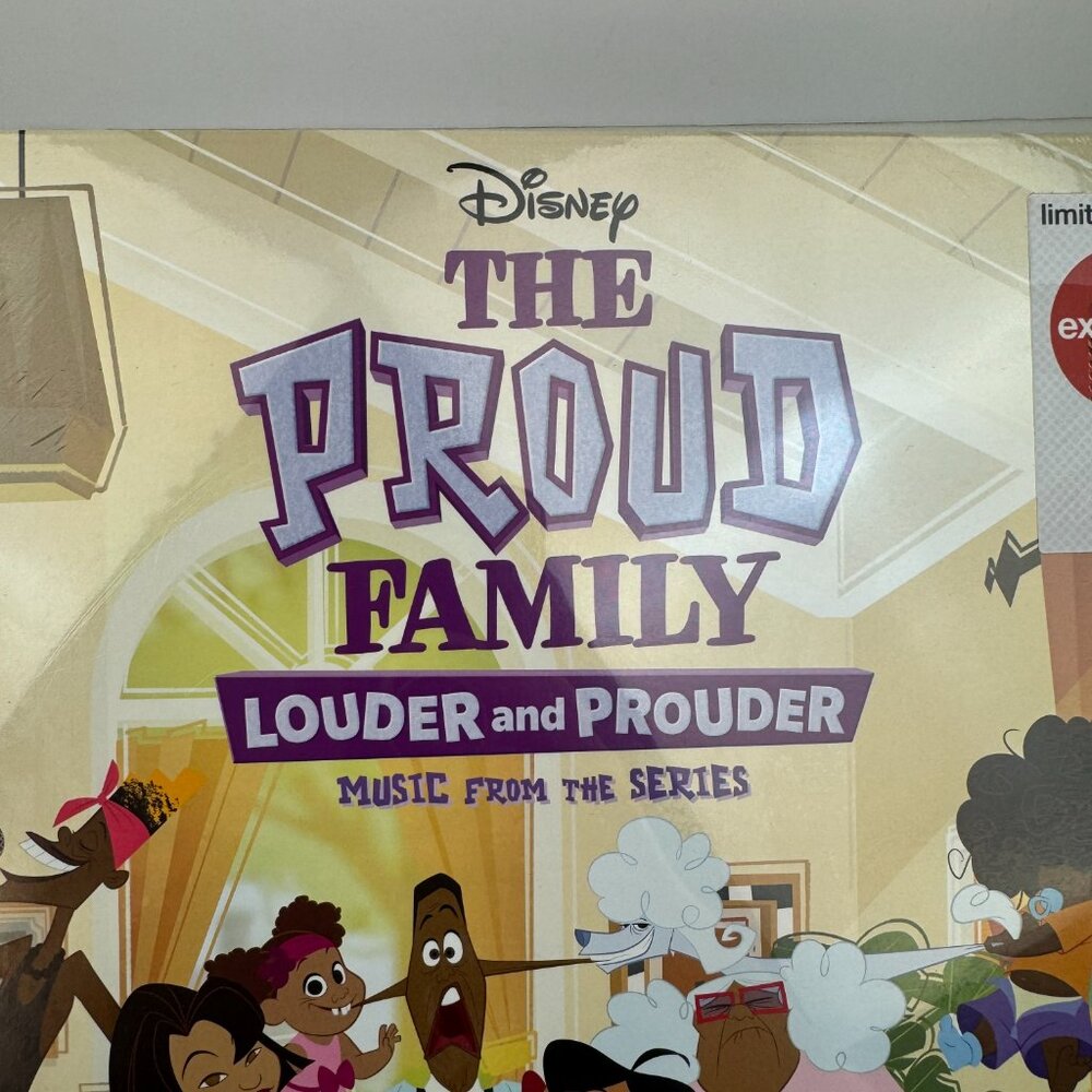 Sealed Disney Proud‎ Family Louder and Prouder Music Vinyl Record Target Violet - Picture 4 of 12